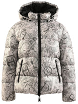 Gemusterte City Jacke