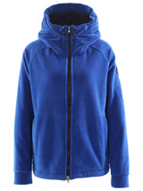 Fleecejacke mit Kapuze