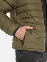 Steppjacke mit aufgesetzte Taschen