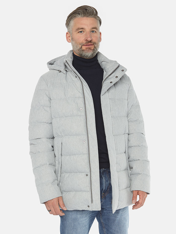 Jacke mit abnehmbare Kapuze