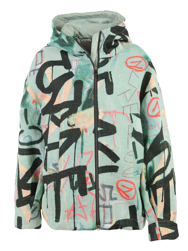 Jacquard Jacke